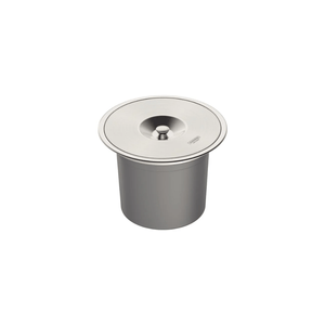 Lixeira Inox De Embutir Clean Round Com Balde 8l Tramontina