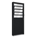 Porta_Rbp_Giro_Mista_Com_Basculante_215x85_Esquerdo_Preta_Riobras_103620601jpg