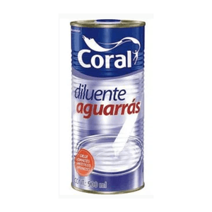 Diluente Aguarrás 900ml Coral