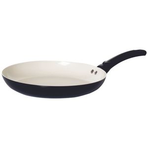Frigideira Cerâmica 28x5cm Preto/Bege Gzt