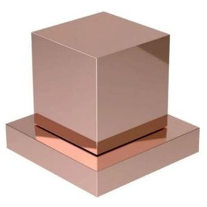 Acabamento Para Registro 4900 Luxor 1/2” 3/4” 1” Rose Esteves