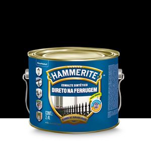 Esmalte Sintético Hammerite Brilhante Preto 2.4l Coral