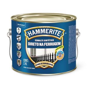 Esmalte Hammerite Brilhante Prata 2.4l Coral