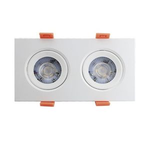 Spot Embutir Easy Led Duplo 2x5w 4000k Bivolt Bronzearte