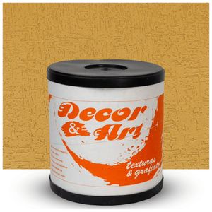 Grafiato Ocre Colonial Com Selador 25kg Decor E Arte