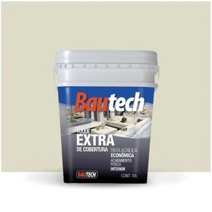 Tinta Acrílica Econômica Branco Gelo 18l Bautech