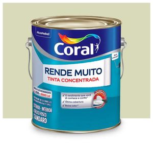 Tinta Rende Muito Fosco Capim Limao 3.2l Coral