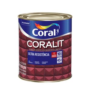 Esmalte Coralit Solvente Alto Brilho Branco Neve 900ml Coral