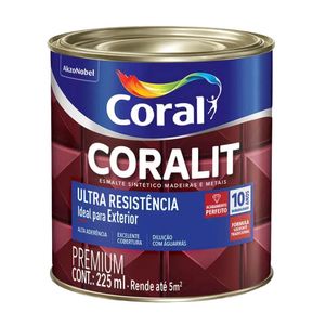 Esmalte Coralit Solvente Alto Brilho Tabaco 225ml Coral