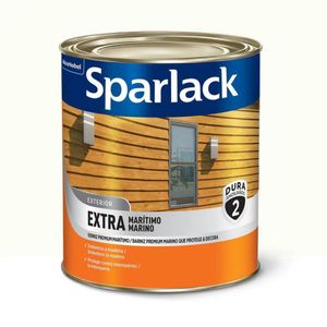 Verniz Sparlack Extra Mar Base Água Branco 900ml Coral
