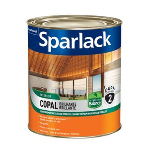 Verniz Sparlack Copal Balance Transparente Brilhante 225ml Coral