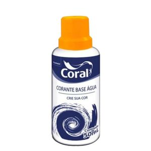 Corante Amarelo 50ml Coral
