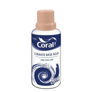 Corante Castanho 50ml Coral
