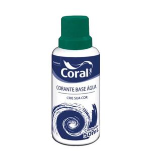 Corante Verde 50ml Coral