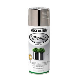 Tinta Spray Metallic Cromo 312g Viapol