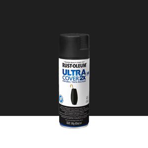 Tinta Spray Ultra Cover 2x Preto Fosco 340g Viapol