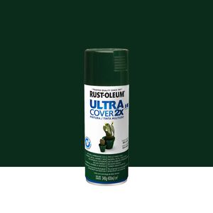 Tinta Spray Ultra Cover 2x Verde Escuro Brilhante 340g Viapol