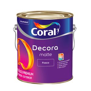 Tinta Decora Fosco Branco Neve 3.6l Coral