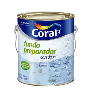 Fundo Preparador Parede Água 3.6 Litros Coral