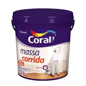 Massa Corrida Branco 5.7 Kg Coral