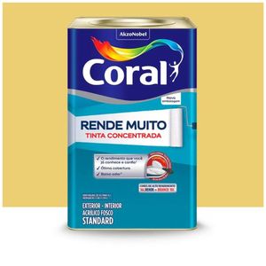 Tinta Rende Muito Fosco Sino 16l Coral