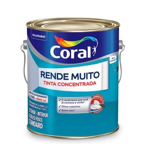 Tinta Rende Muito Fosco Cromio 3.2l Coral