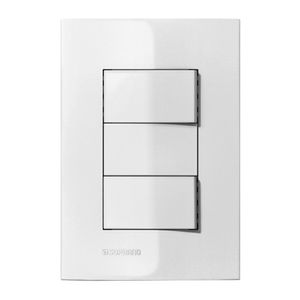 Conjunto Iris 1 Interruptor Simples + 1 Int Paralelo Soprano