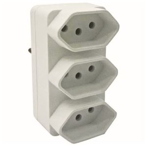 Benjamim Front 3 Saidas 2p+T 10a Branco Interneed