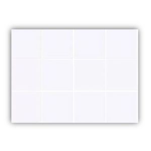 Pastilha 10x10 White Cx1.95m²  Strufaldi