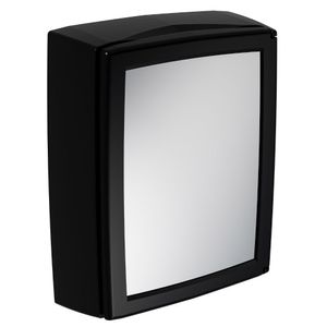 Armário Plástico Sobrepor 30x37x11cm Preto Astra