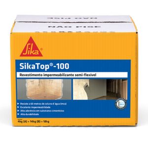 Argamassa Impermeabilizante Sikatop-100 (Ab) 18kg Sika
