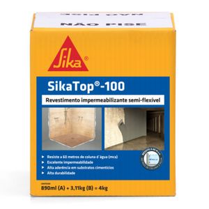 Argamassa Impermeabilizante Sikatop-100 (Ab) 4kg Sika