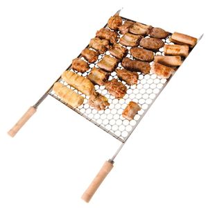 Grelha Inox 38x74cm Moeda Utimil