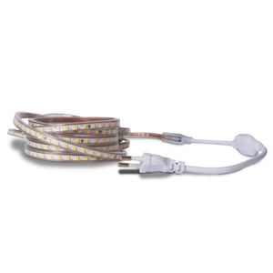 Fita Led Hv 3000k 5m 15w/M 120 Led/M Ip65 127v Bronzearte