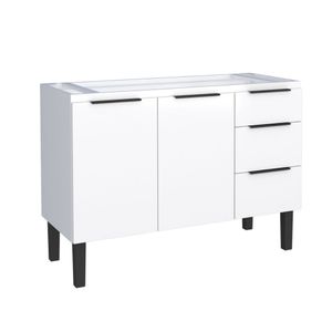 Gabinete Aço Júpiter 1.18m Branco Cozimax