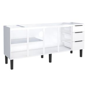 Gabinete Aço Júpiter 1.95m Branco Cozimax