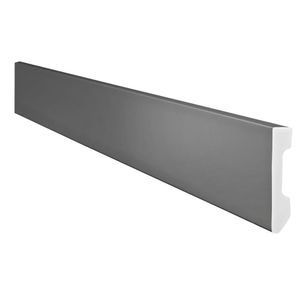 Rodapé Fn7 70x2mt Liso Cinza Escuro Nmc