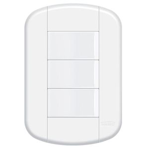 Conjunto 3 Interruptores Blanc+ Simples 16a/250v Fame