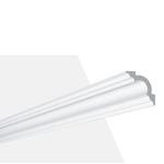 Rodateto Poliestireno Decoflair D8 2 Peças De 2 Metros Nmc