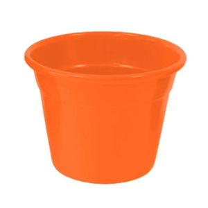 Vaso Alumínio Redondo 8cm Soleil Laranja Japi