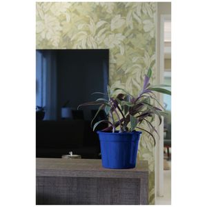 Vaso Alumínio 15cm Soleil Azul Japi