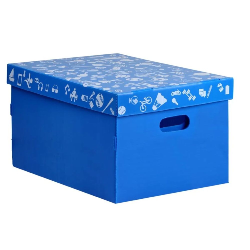 Caixa New Box Grande Azul Atco - Joli