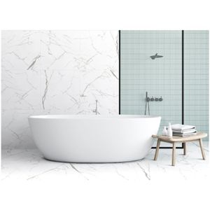 Porcelanato 70x70 Carrara Cristal Acetinado Cx2.44m2 Delta