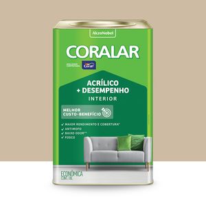 Tinta Coralar Acrílica Mais Desempenho Camurça 18l Coral