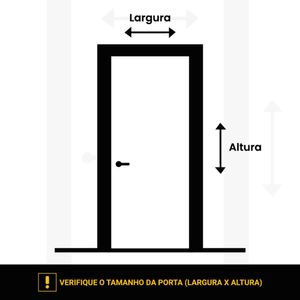 Folha De Porta Lisa Prime 210x062 Sidney Esquadrias