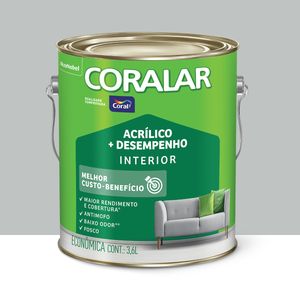 Tinta Coralar Acrílica Mais Desempenho Pedra Preciosa 3.6l Coral
