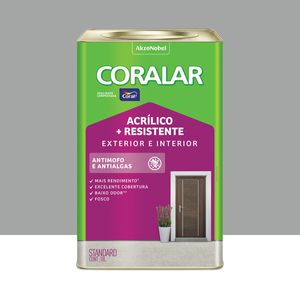 Tinta Coralar Acrílica Mais Resistente Dia Nublado 18l Coral