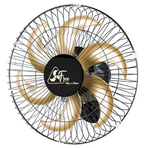 Ventilador Parede Free 40cm Preto 60 Fios Bivolt Ventidelta