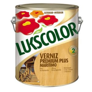 Verniz Premium Maritimo Plus Brilhante 3.6l Lukscolor