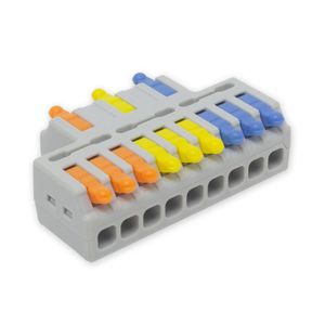 Conector Derivador 3:9 4mm² - 32a 250v - 1,5a Com 1 Peça Interneed
